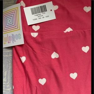 LulaRoe TC2 Valentine leggings